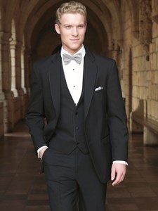 Jean Yves | Allure Mens Black Tuxedo